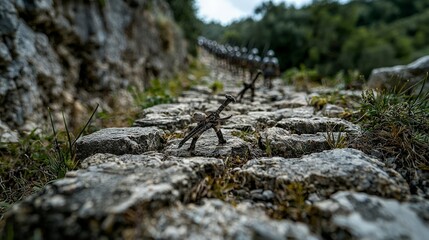 Historic march of the roman legion journey through the empire&rsquo;s rugged terrain and ancient pathways