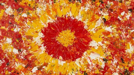 Vibrant Expressions of Energy and Color in Abstract Universe Art Design