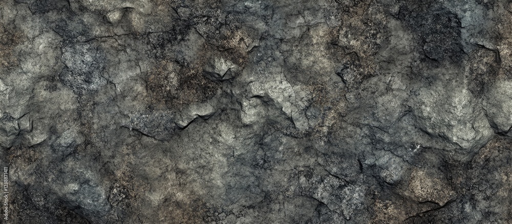 Poster textured gray and black rock surface with irregular patterns and natural imperfections suitable for 