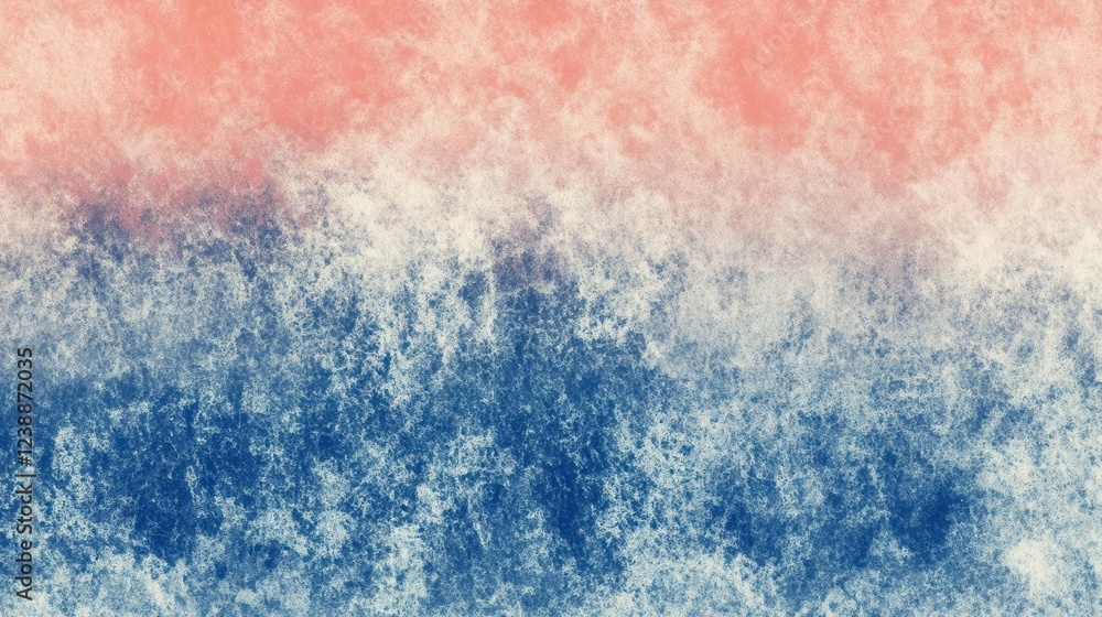 Poster atmospheric abstract texture with organic grain pattern, dreamy gradient transition from deep cerule