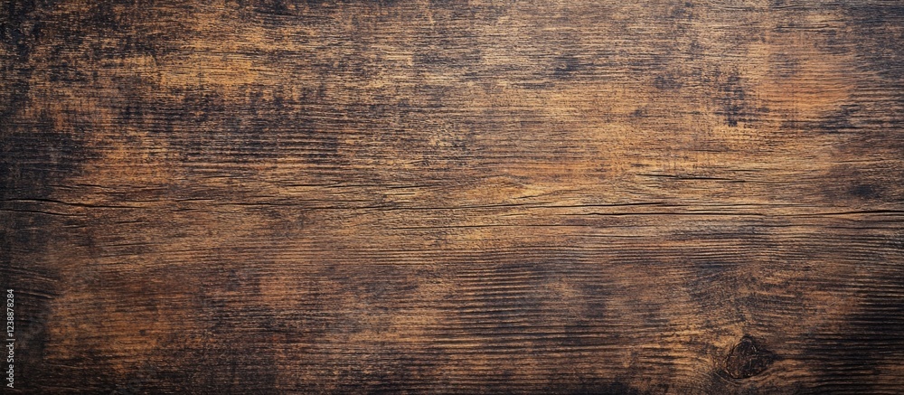 Poster dark rustic wooden texture background with visible grain and natural imperfections suitable for vari