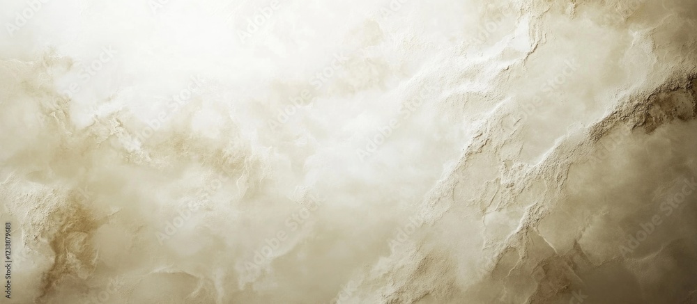 Poster abstract texture background in soft beige and cream tones with cloud-like patterns and subtle variat