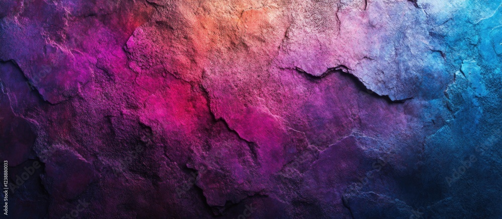 Aufkleber abstract textured background with colorful gradient pattern in red, purple, blue tones and subtle cr