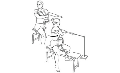 Shoulder Rehabilitation Exercises Resistance Band and Stretching Techniques for Mobility Recovery