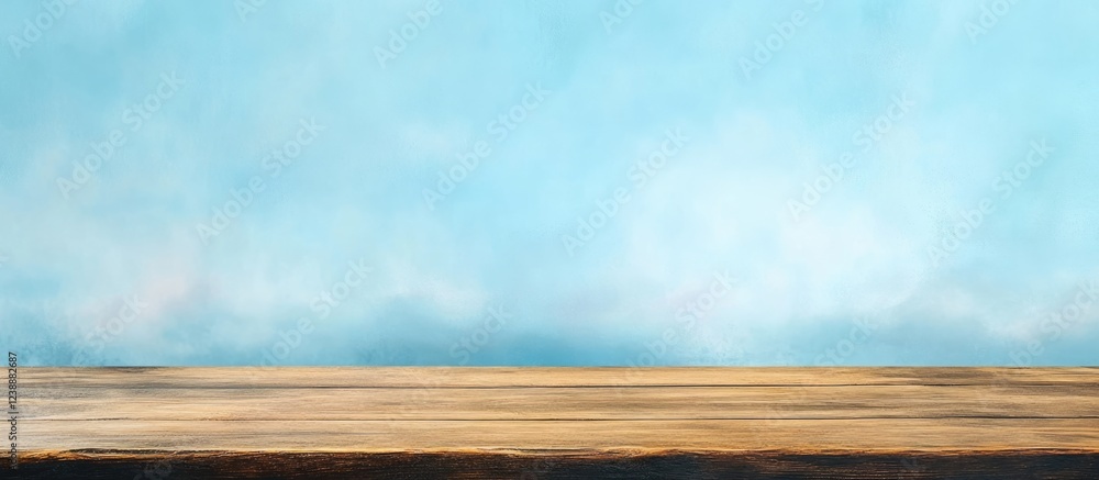 Poster abstract blue and beige gradient background with textured surface and copy space
