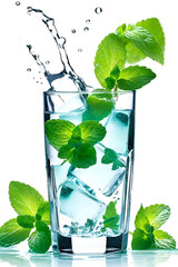 mojito cocktail with mint