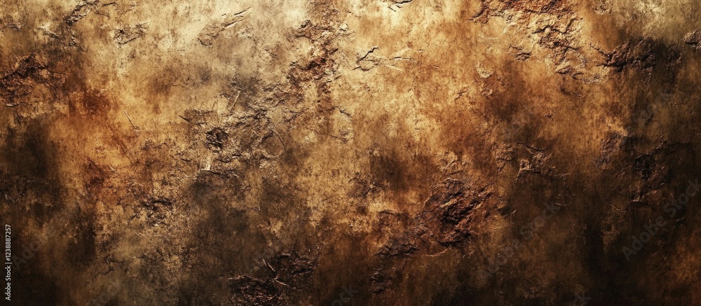 Poster rustic textured background with earthy tones and rough surface pattern