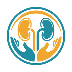 Kidney Health Logo Design for Medical Services.