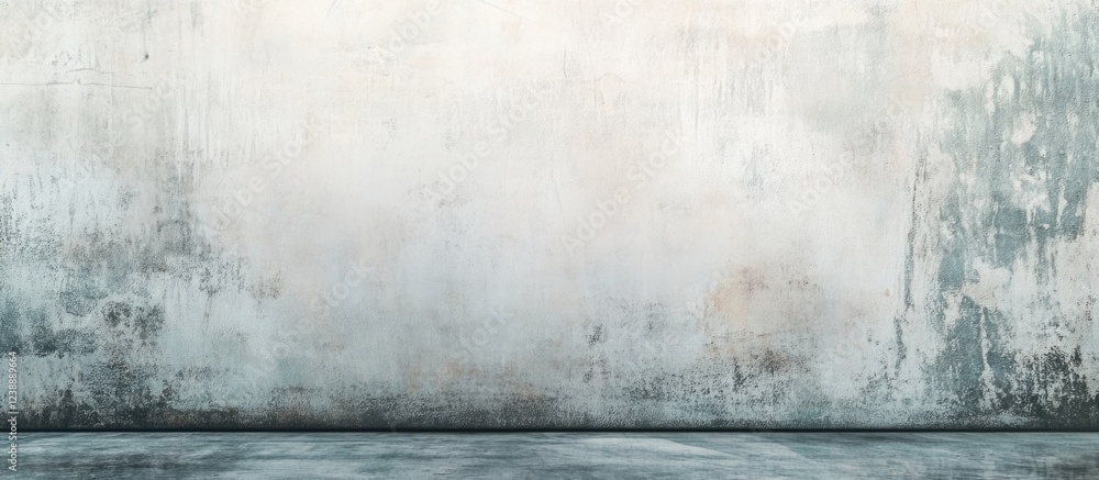 Poster grungy concrete wall and floor background with textured surface and copy space