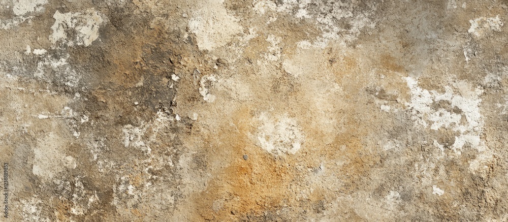 Poster weathered stone texture background with earthy tones and natural patterns, suitable for design and a