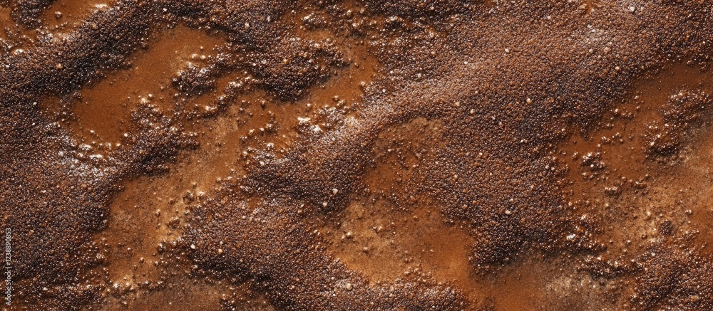 Aufkleber rusted metal texture with rough and corroded surface patterns
