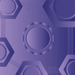 Obraz premium Futuristic dynamic abstract background with color gradient minimalist simple design