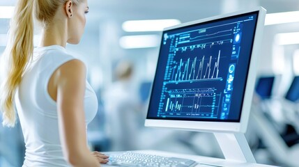 Dynamic Graphic Display Of Fitness Performance Stats