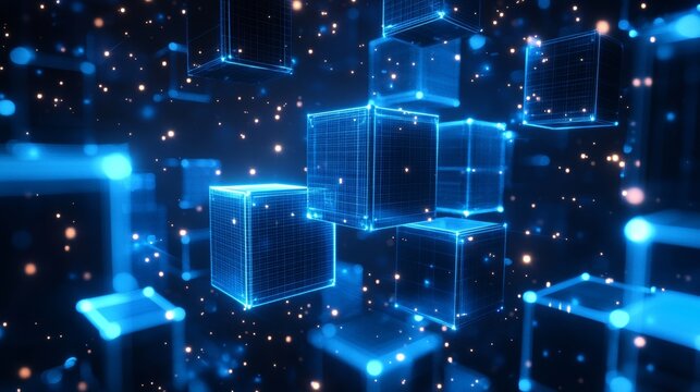 Blue data cube