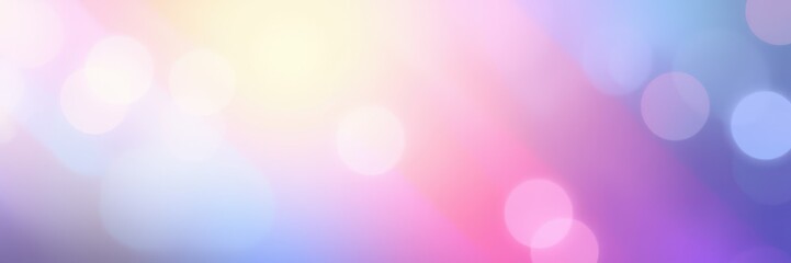 Soft glowing bokeh lights create a dreamy atmosphere with a blend of colors during a festive celebration in the evening