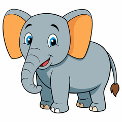 Elephant vector illustration 