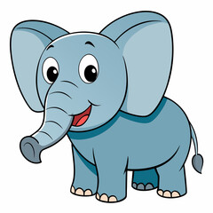 Elephant vector illustration 
