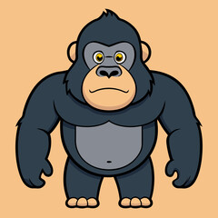 Gorilla vector illustration