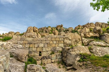 rocks in the mountains