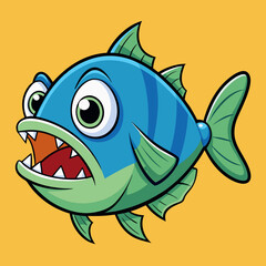 Piranha vector illustration