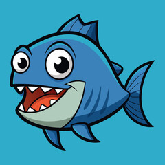 Piranha vector illustration