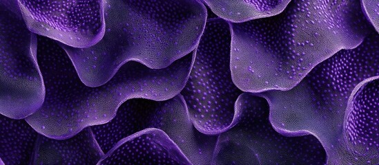 Abstract purple textured surface with wavy patterns and highlights