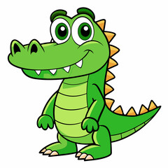 Alligator  vector illustration 