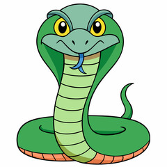 Cobra vector illustration 