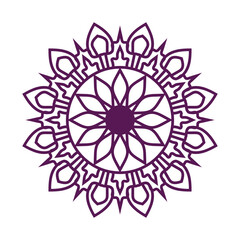 Luxury golden islamic mandala design