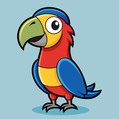 Parrot

 vector illustration 