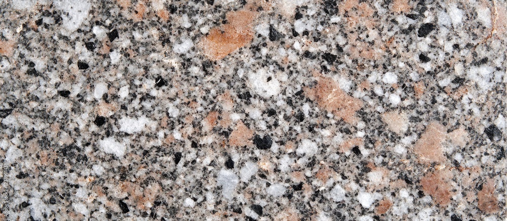 Aufkleber granite surface texture with multicolored speckles and natural patterns