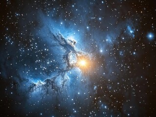 Fototapeta premium Galaxy Amidst the Stars