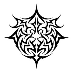 black and white tattoo design and tattoo design element tattoo design