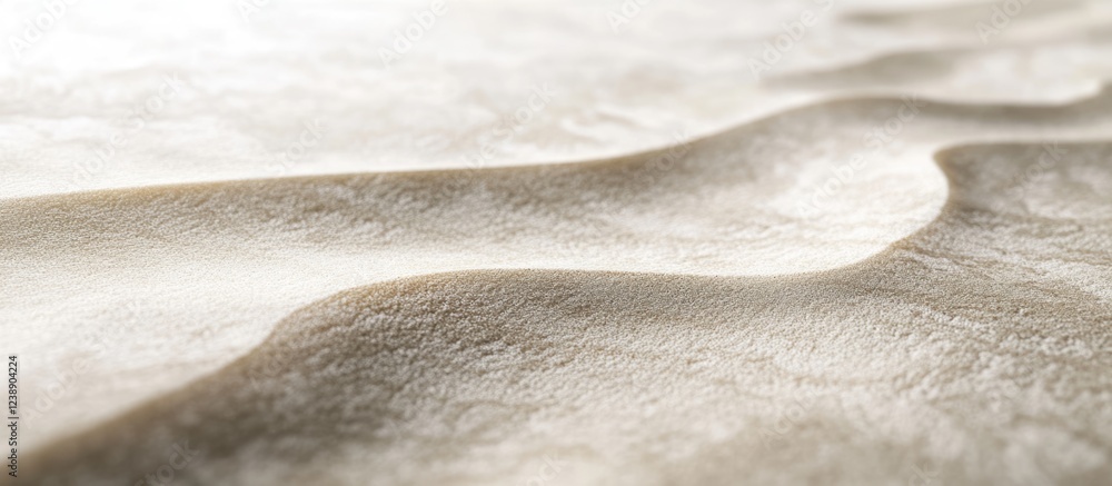 Poster close-up of soft fabric folds creating natural undulating patterns in neutral tones