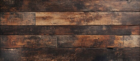 Rustic Wooden Plank Background Texture with Dark and Light Tones
