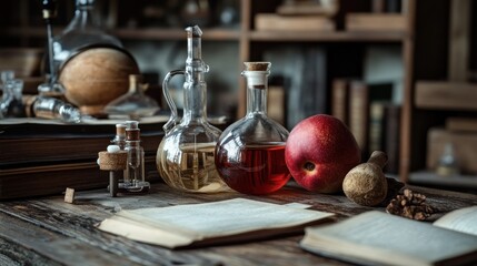 Alchemical Preparations and Ancient Texts in a Laboratory Setting