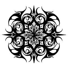 black and white tattoo design and tattoo design element tattoo design