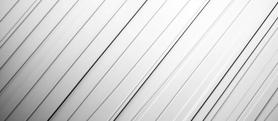 Fototapeta premium Diagonal Lines Pattern on White Textured Surface with Subtle Shadows