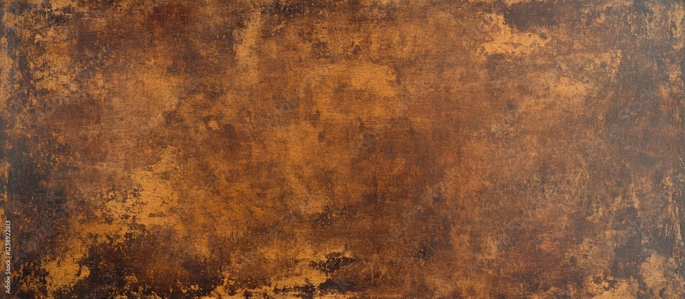 Poster rustic textured brown background with grunge effect and ample copy space