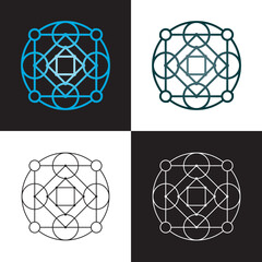 Sacred Geometry variation Vectors 03