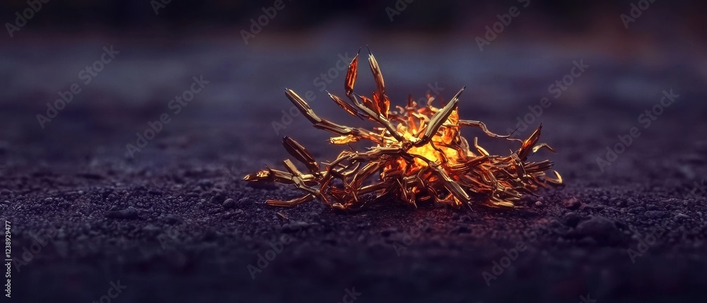 Poster dynamic energy storms surrounding a shattered planet futuristic artistic visualization abstract eleg