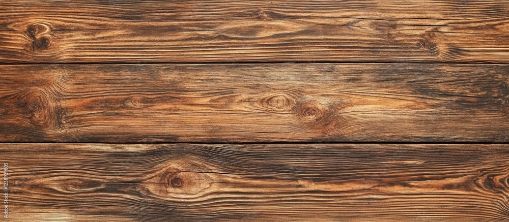 Poster wooden plank texture background with natural patterns and warm brown tones suitable for design proje
