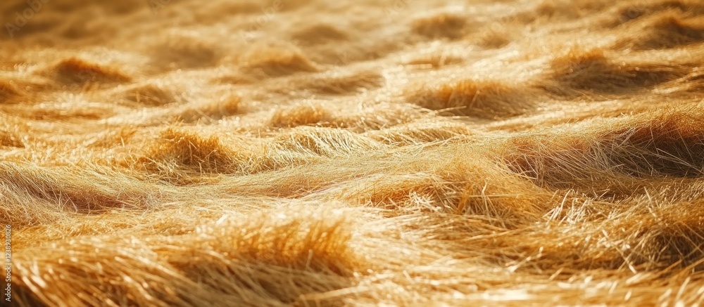 Poster golden wheat field with sunlit textures and patterns creating a natural landscape background copy sp