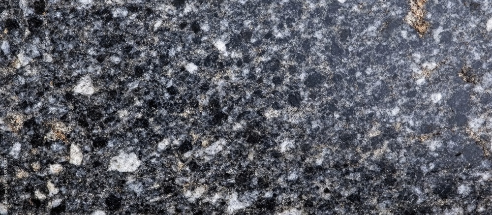 Aufkleber black granite texture stone surface with natural patterns and speckled appearance suitable for backg