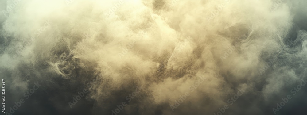 Poster foggy texture background with swirling clouds in warm and cool tones suitable for various design app