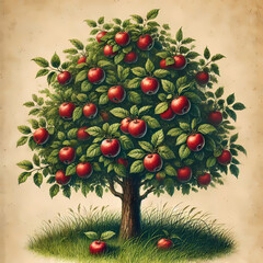 Bountiful Apple Tree