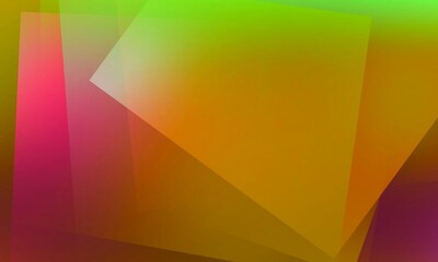 Abstract Geometric Shapes in Vibrant Colors
