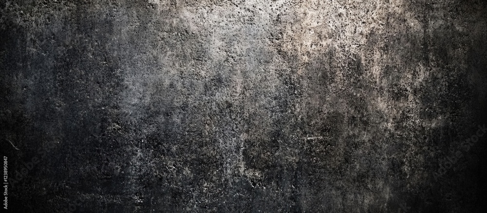 Poster abstract textured background of dark weathered concrete surface with cracks and stains suitable for 
