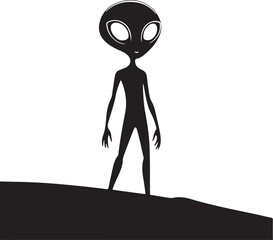 Alian sihouette image