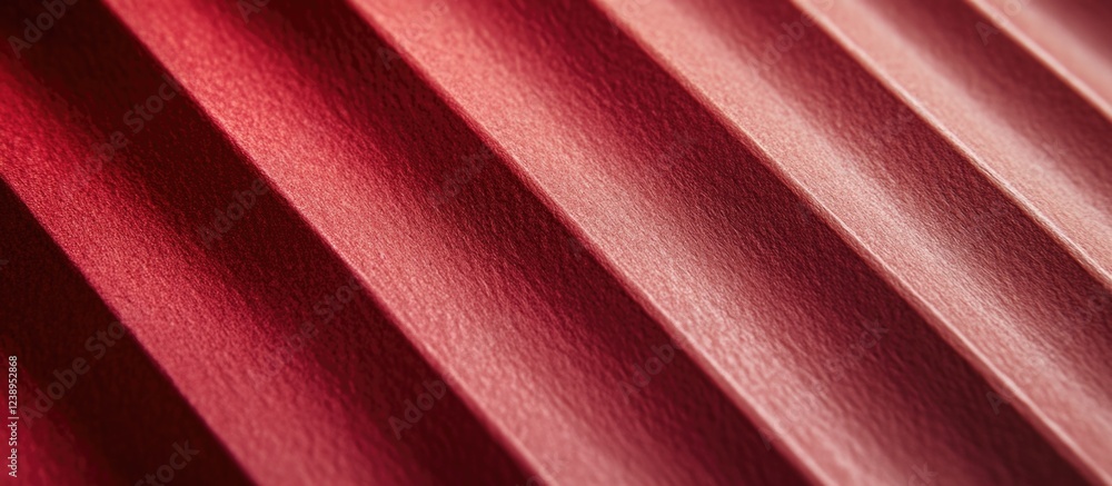 Aufkleber red textured surface with vertical ridges and grooves suitable for backgrounds and abstract designs 